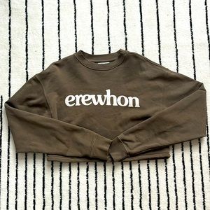 Cropped Erewhon sweater size Small